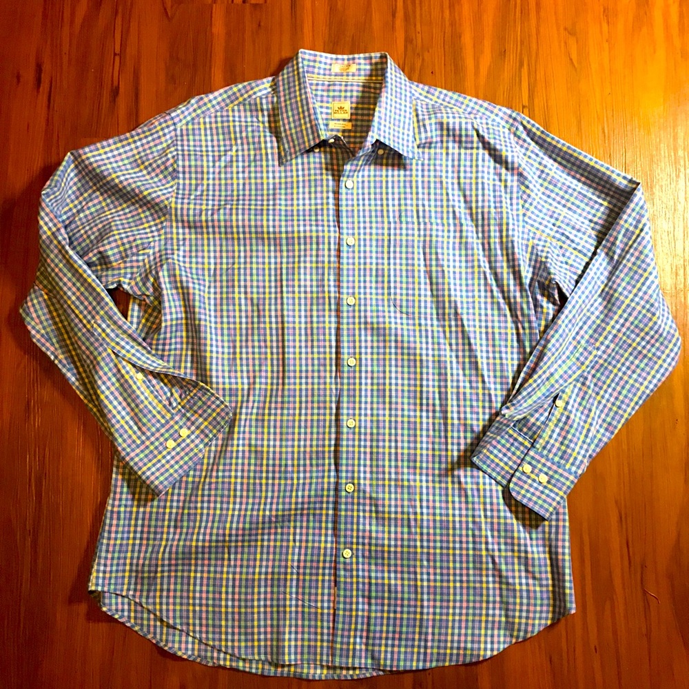 Peter Millar Multicolored Nanoluxe Button Down - image 1